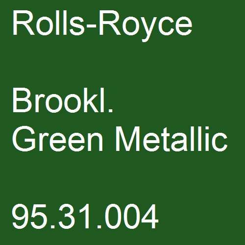 Rolls-Royce, Brookl. Green Metallic, 95.31.004.